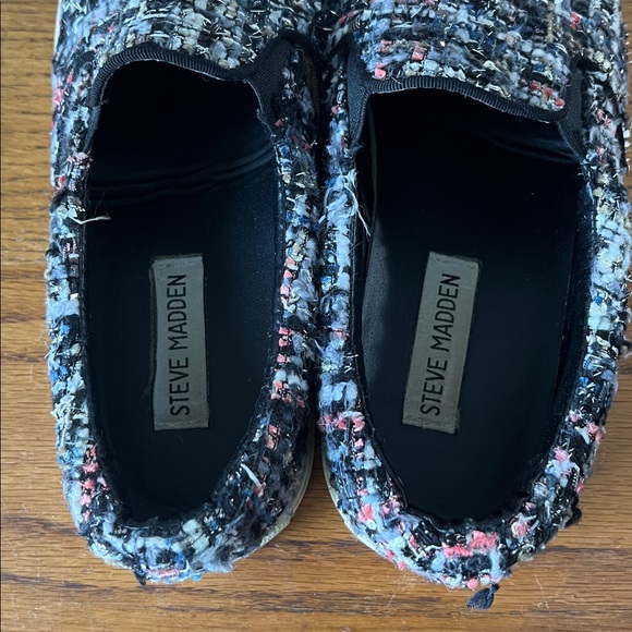 Steve Madden Eccentric Tweed Slip On Sneaker Size 8.5 - Picture 10 of 12
